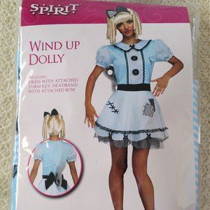 NEW~Adult Doll/Dolly Spirit HALLOWEEN Costume Medium/M/Large/L~Women's Dress~NWT